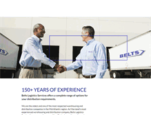 Tablet Screenshot of beltslogistics.com